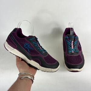 Kuru Carrera Sneaker Women's 10.5 Purple Black Lace Up Running Shoes 202213